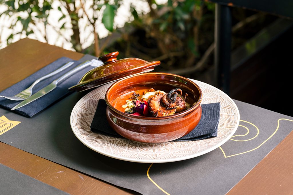 Spezzatino di polpo Uzeta Bistrò Siciliano Spezzatino di Polpo