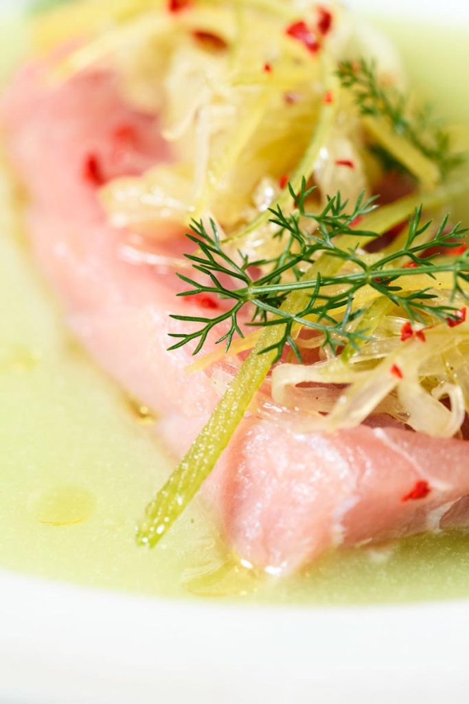 Carpaccio di Tonno Uzeta Bistrò Siciliano Carpaccio di Tonno