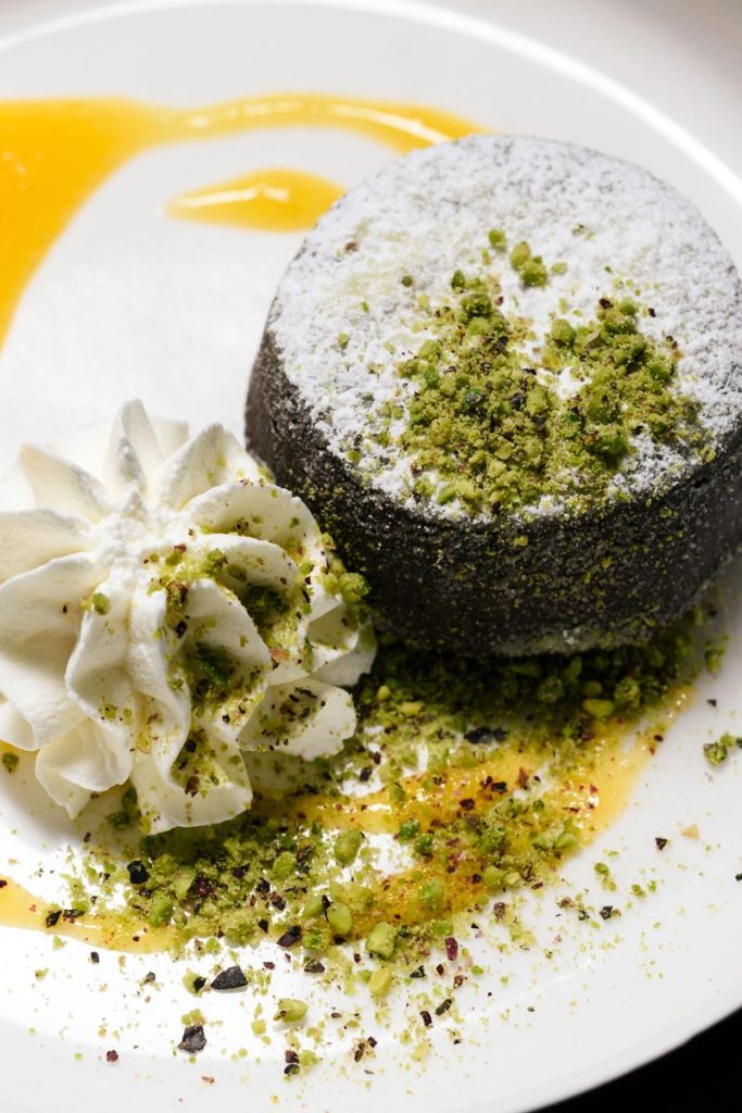 Tortino al cioccolato Uzeta Bistrò Siciliano Tortino al cioccolato