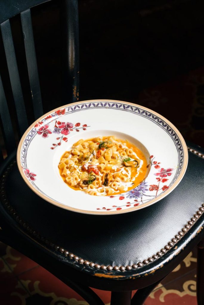 Tubetti patate e cozze Uzeta Bistrò Siciliano Tubetti patate e cozze